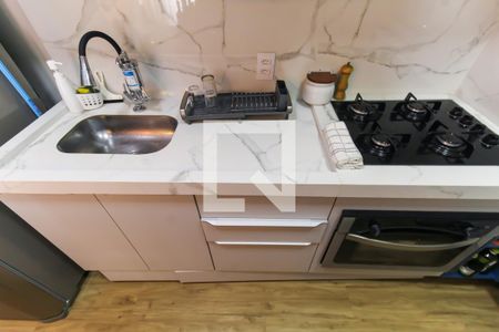 Sala/Cozinha de apartamento para alugar com 2 quartos, 38m² em Vila Invernada, São Paulo