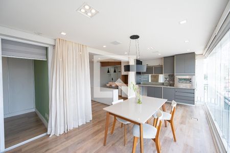 Varanda Gourmet de apartamento à venda com 3 quartos, 100m² em Chácara Inglesa, São Paulo