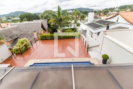 Vista da Sala de apartamento à venda com 4 quartos, 580m² em Residencial Tres (alphaville), Santana de Parnaíba