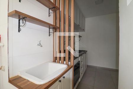 Sala/Cozinha/Área de Serviço de apartamento para alugar com 1 quarto, 30m² em Vila Dom Pedro Ii, São Paulo