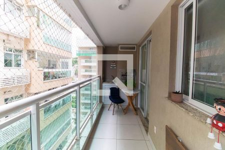 Varanda da Sala de apartamento para alugar com 2 quartos, 72m² em Santa Rosa, Niterói