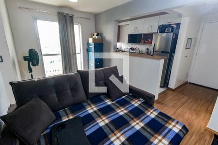 Sala de apartamento à venda com 2 quartos, 56m² em Vila Sonia do Taboao, Taboão da Serra