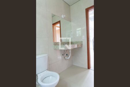 Banheiro Social de casa de condomínio à venda com 3 quartos, 165m² em Casa Branca, Brumadinho
