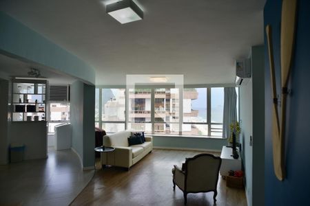 Sala de apartamento para alugar com 2 quartos, 90m² em Barra da Tijuca, Rio de Janeiro