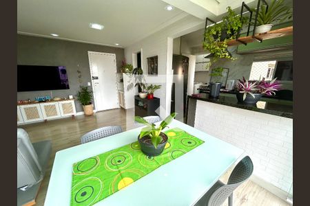 Varanda da Sala de apartamento à venda com 3 quartos, 83m² em Vila Santo Antonio, Guarulhos