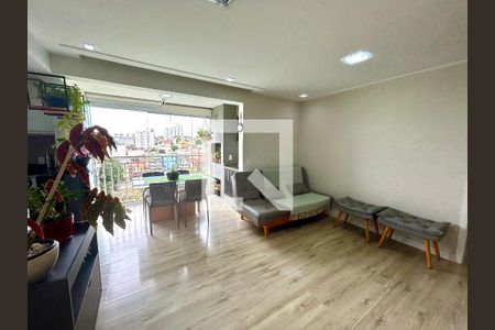 Sala de apartamento à venda com 3 quartos, 83m² em Vila Santo Antonio, Guarulhos