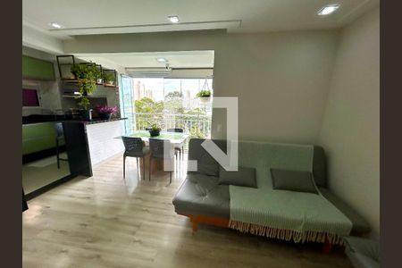 Sala de apartamento à venda com 3 quartos, 83m² em Vila Santo Antonio, Guarulhos