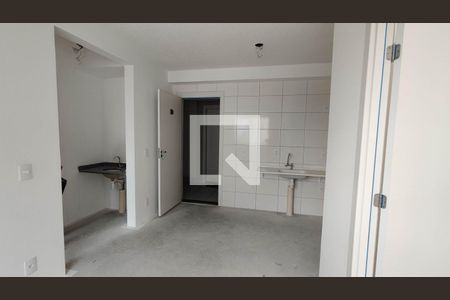 Sala / Cozinha e Área de serviço de apartamento à venda com 2 quartos, 35m² em São Miguel, São Paulo