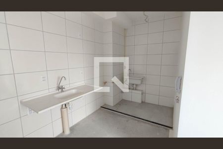 Sala / Cozinha e Área de serviço de apartamento à venda com 2 quartos, 35m² em São Miguel, São Paulo