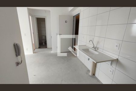 Sala / Cozinha e Área de serviço de apartamento à venda com 2 quartos, 35m² em São Miguel, São Paulo