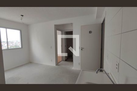 Sala / Cozinha e Área de serviço de apartamento à venda com 2 quartos, 35m² em São Miguel, São Paulo