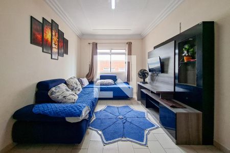 Sala de apartamento para alugar com 2 quartos, 80m² em Guilhermina, Praia Grande