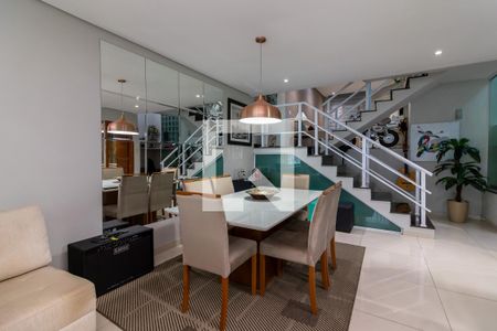 Sala de Jantar de casa à venda com 3 quartos, 192m² em Vila Isolina Mazzei, São Paulo