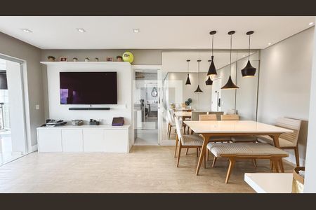 Sala de apartamento à venda com 3 quartos, 108m² em Vila Dom Pedro Ii, São Paulo