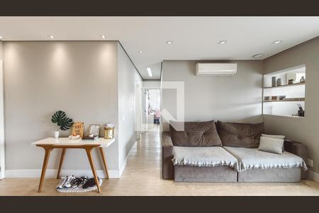 Sala de apartamento à venda com 3 quartos, 108m² em Vila Dom Pedro Ii, São Paulo