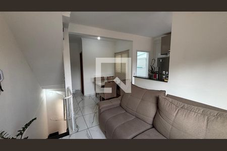 Sala - Sala de Jantar  de apartamento à venda com 2 quartos, 81m² em Vila Helena, Santo André
