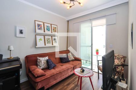 Sala de apartamento para alugar com 2 quartos, 56m² em Vila Gumercindo, São Paulo