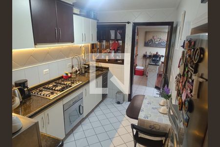 Cozinha  de casa de condomínio para alugar com 3 quartos, 120m² em Uberaba, Curitiba