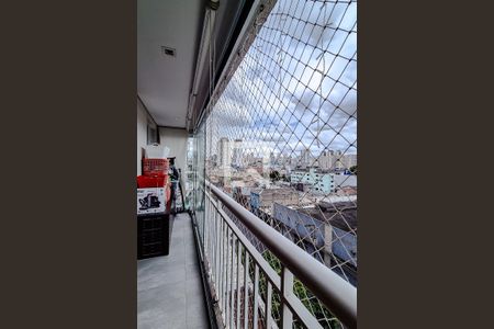 Varanda da Sala de apartamento à venda com 2 quartos, 69m² em Bom Retiro, São Paulo