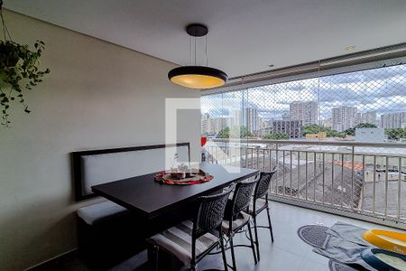 Varanda da Sala de apartamento à venda com 2 quartos, 69m² em Bom Retiro, São Paulo