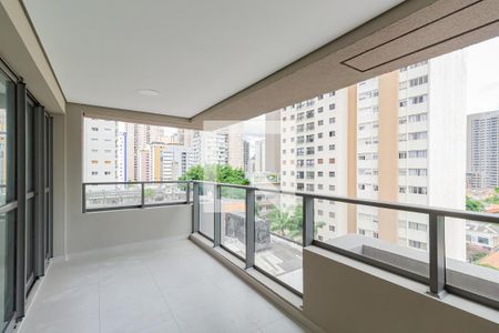 Varanda de apartamento à venda com 2 quartos, 81m² em Brooklin, São Paulo