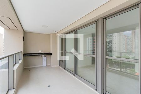 Varanda de apartamento à venda com 2 quartos, 81m² em Brooklin, São Paulo