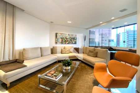 Sala de apartamento à venda com 4 quartos, 240m² em São Pedro, Belo Horizonte