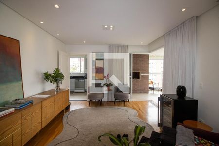 Sala de apartamento à venda com 3 quartos, 141m² em Vila Morumbi, São Paulo