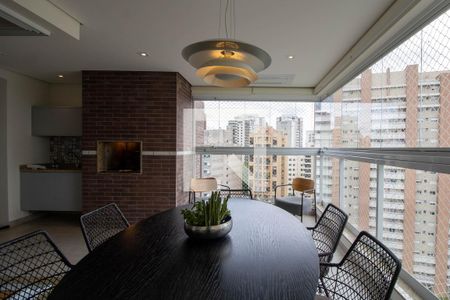 Varanda gourmet de apartamento à venda com 3 quartos, 141m² em Vila Morumbi, São Paulo