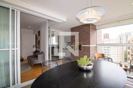 Varanda gourmet de apartamento à venda com 3 quartos, 141m² em Vila Morumbi, São Paulo