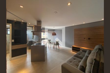 Sala de apartamento à venda com 1 quarto, 50m² em Vila Olímpia, São Paulo