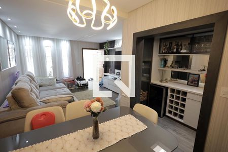 Sala de casa para alugar com 3 quartos, 150m² em Campestre, Santo André