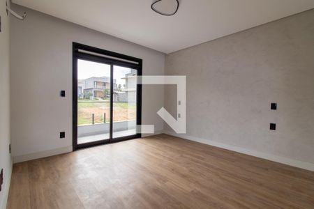 Suite 1 de casa de condomínio à venda com 4 quartos, 340m² em Lot. Residencial Arborais, Campinas