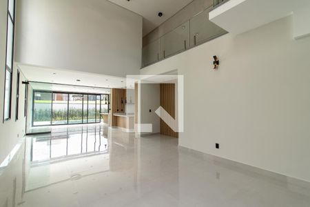 Sala de casa de condomínio à venda com 4 quartos, 340m² em Lot. Residencial Arborais, Campinas