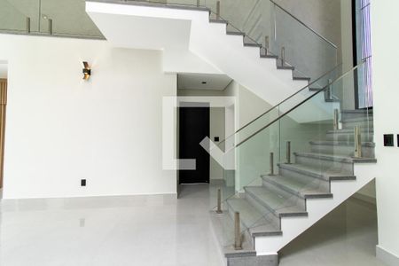 Sala de casa de condomínio à venda com 4 quartos, 340m² em Lot. Residencial Arborais, Campinas