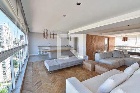Sala de apartamento para alugar com 3 quartos, 198m² em Vila Mariana, São Paulo