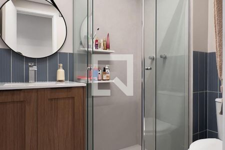 Banheiro de apartamento para alugar com 2 quartos, 69m² em Vila Augusta, Guarulhos