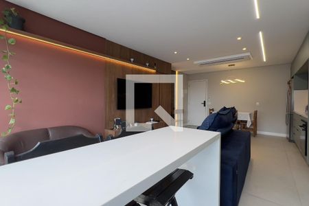 Sala de apartamento para alugar com 2 quartos, 69m² em Vila Augusta, Guarulhos