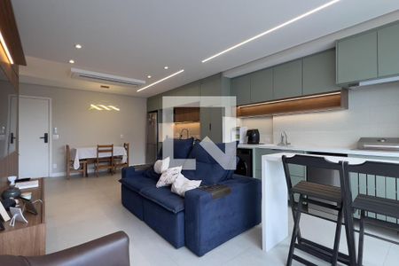 Sala de apartamento para alugar com 2 quartos, 69m² em Vila Augusta, Guarulhos