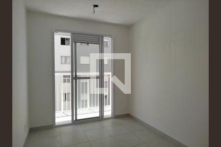 Sala e cozinha integrada de apartamento para alugar com 1 quarto, 27m² em Guaiauna, São Paulo