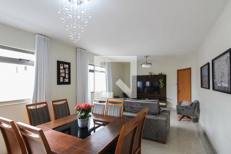 Sala de apartamento à venda com 4 quartos, 124m² em Liberdade, Belo Horizonte