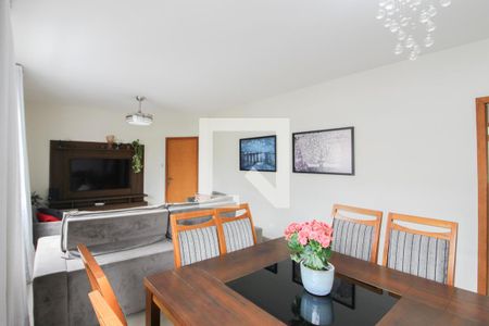 Sala de apartamento à venda com 4 quartos, 124m² em Liberdade, Belo Horizonte