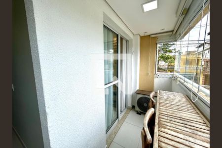 Varanda da Sala de apartamento para alugar com 2 quartos, 52m² em Jardim Flor da Montanha, Guarulhos
