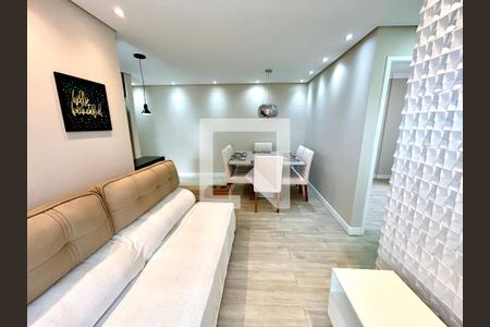 Sala de apartamento para alugar com 2 quartos, 52m² em Jardim Flor da Montanha, Guarulhos