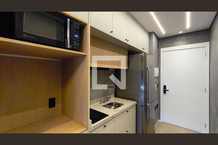 Cozinha de kitnet/studio à venda com 1 quarto, 25m² em Ipiranga, São Paulo