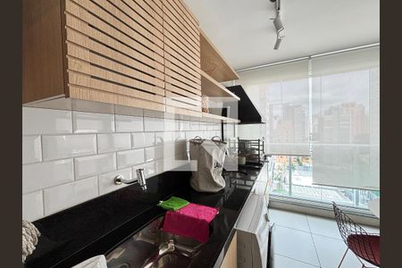 Varanda de apartamento à venda com 1 quarto, 50m² em Moema, São Paulo