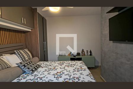 Suíte  de apartamento à venda com 3 quartos, 63m² em Recreio dos Bandeirantes, Rio de Janeiro