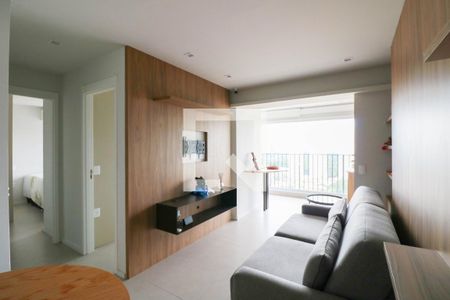 Sala / Cozinha de apartamento para alugar com 2 quartos, 63m² em Vila Cruzeiro, São Paulo