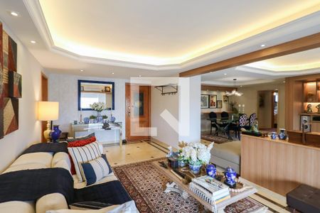 Sala de Estar de apartamento à venda com 4 quartos, 258m² em Barcelona, São Caetano do Sul