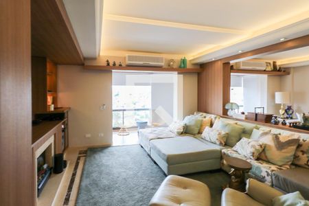 Sala de TV de apartamento à venda com 4 quartos, 258m² em Barcelona, São Caetano do Sul